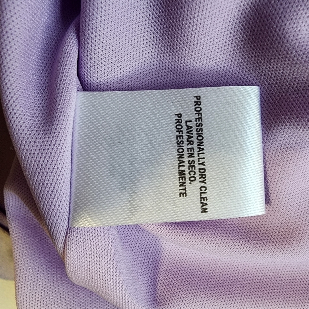 Nicole Miller Sleeveless Mini Lined Floral Watercolor Dress - 10 - Picture 10 of 13